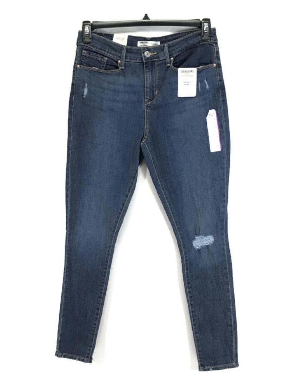 NEW Levi Strauss Signature Gold Mid Rise Skinny Jean Women's Size 10 / 30 Casual